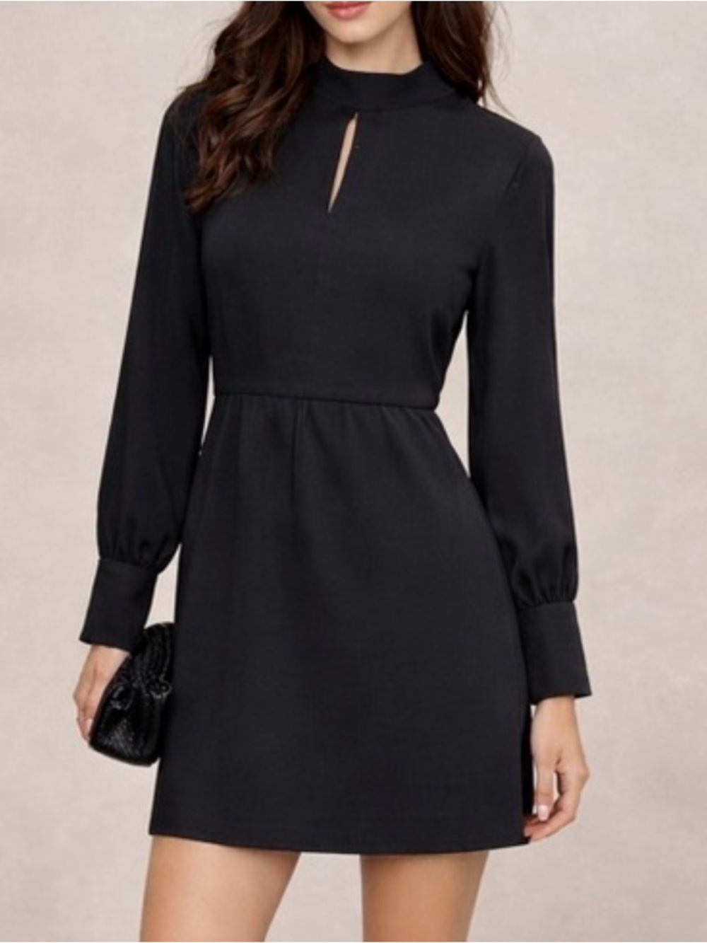 Banana Republic Black Mini Dress Size 0 Petite New With Tags